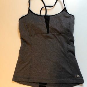 ALO Racerback Tank Built-In Bra size 4